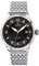 Dugena Herren-Armbanduhr 7090300 Kappa 1, Automatik, schwarzes Zifferblatt, Edelstahlgehäuse, Saphirglas, Edelstahlarmband, Doppelfaltdrückerschließe, 5 bar