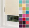Home-Vision® Premium Plisseerollo ohne Bohren mit Klemmfix jalousien Fenster innen(Crem-Vanila, B50cm x H120cm) Easyfix Klemmträger, Verdunklung, Blickdicht Sonnenschutz Jalousie für Fenster & Tür