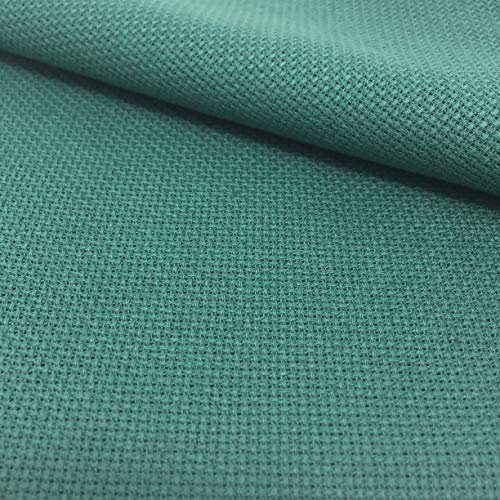 Tessuto Punto Croce | 75cm x 50cm | Vari Colori Disponibili | 5,5 punti/cm – 14 ct.| 100% cotone | de Delicatela