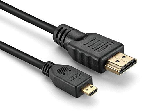 HDMI cable for Sony Cyber-shot DSC-HX50, DSC-HX50V, DSC-HX60, DSC-HX60V Digital Camera - Length = 6.5ft / 2M