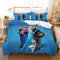 Fgolphd Bettwäsche 3D-Digitaldruck Mikrofaser Cartoon Quilt Cover Für Mädchen Kinder (16,Single 135×200CM)