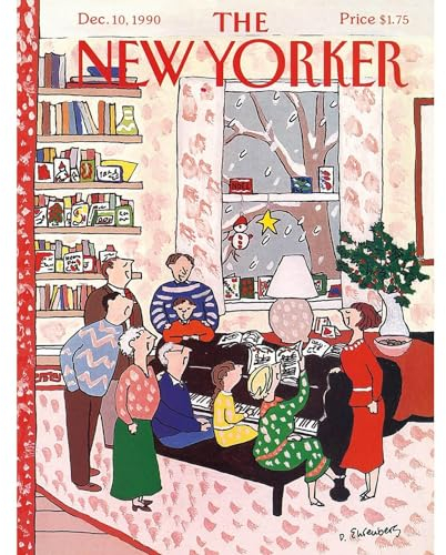 New York Puzzle Company - New Yorker Holiday Harmony - 1000 Piece Jigsaw Puzzle