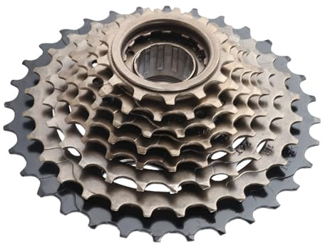 8-Gang 13‑32T Fahrradkassettenfreilauf Stahlgewindeschwungrad für Mountainbike Schraubkranz 8-Fach