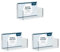 OPUS 2 EUROPEL 350090-Visitenkartenhalter, Querformat, Transparent, Acryl, 3er Pack