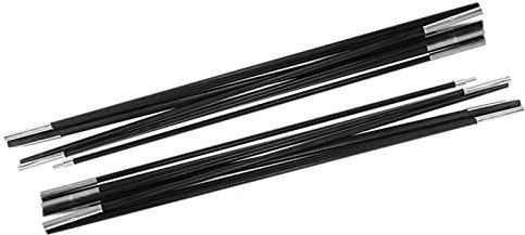 Zeltstangen, Ersatz-Zeltstangen, Glasfaser-Stützstangen für den Außenbereich, 4,9 M, Glasfaser-Camping-Zeltstangenstangen, Zeltstangen-Reparaturset für Plane, Zelt, Markise,