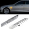 2 Stück LED Blinker für B-MW 1 3 5 Series E90 E91 E92 F30 E93 E46 E60 E61 (Silber-2)