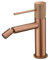 MIce Rubinetto monocomando per bidet in ottone Rubinetti WC Rubinetti per bagno per acqua fredda/calda Colore oro rosa spazzolato BDD038-2ORC