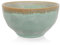 Mea-Living STONEWARE Schale türkis, handgemachtes Steingut, 450 ml, wunderschönes handmade Geschirr