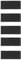 Zerodis Coconut Activated Carbon Fiber Ceiling Fan Blades Filters 5pcs Ceiling Fan Blades Parts Accessories Filters Professional Replacement Coconut Activated Carbon Fiber Ceiling Fan