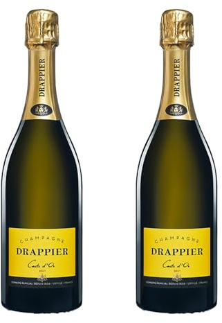 Drappier Champagne 12% ABV | French Non-Vintage Carte d’Or Brut | 2 x 75 cl Bottle