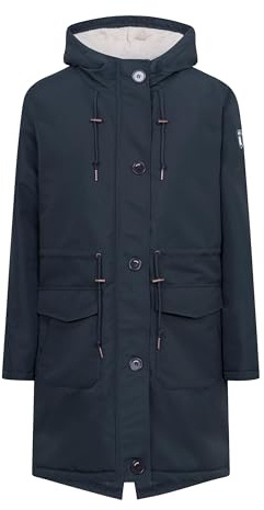 derbe Friese-Festholm - Winterjacke, Größe:38, Farbe:navy/offwhite