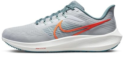 NIKE Air Zoom Pegasus 39 Men's Trainers DH4071 (Pure Platinum/Total Orange 003) UK 8.5 (EU 43)