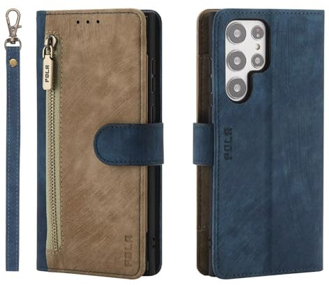 LENGRACE Folio Case for iPhone 6 Plus / 6S Plus,Premium Leather PU Wallet Case with [Card Slot][FRID Protection][Kickstand] Contrasting Colors Shockproof Flip Cover-Yellow