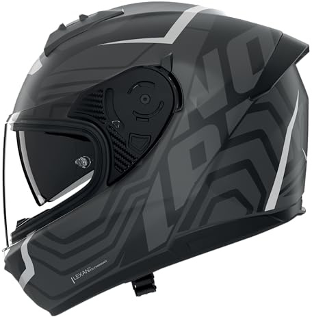 Nolan N60-6 Eclettico Helmet, schwarz/grau, S (56)