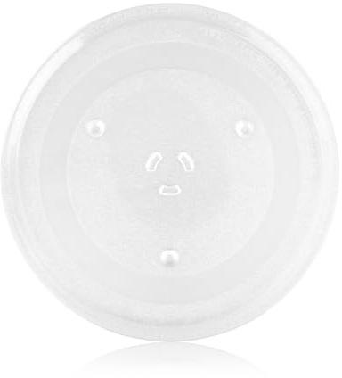 WB49X10097 Microwave Glass Turntable Plate, 28.58cm/11.25in Microwave Glass Turntable Tray for GE Samsung Replaces WB39X0078 WB49X10034 DE63-00624A EAP651544 PS651544 AP3188581