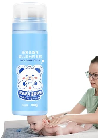 Puder für den Körper des Kindes ohne Talkum-Pulver, entspannend, 100 g