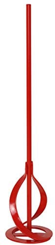 Connex Rondenrührer - Ø 80 x 400 mm - Sechskant-Schaft - Geeignet für Wand- & Deckenfarben - Mischgut bis 15 kg - Für 10 mm Bohrfutter / Farbrührer / Rührquirl / Rührkorb / COX781257