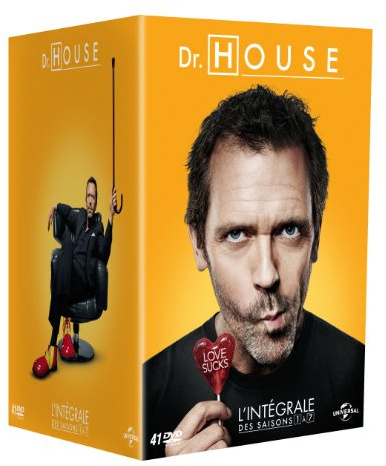 Coffret dr house, saisons 1 à 7 [FR Import]