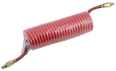 Connect 30908 Recoil Air Hose 1/4 BSP Male Fittings 15ft Red 1pc