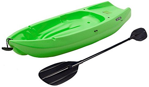 LIFETIME Youth Wave Kayak with Paddle, 6 Feet, Green
