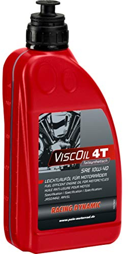 Racing Dynamic Motoröl Viscoil 4T SAE 10W-40 – Teilsynthetisch 1000ml neutral