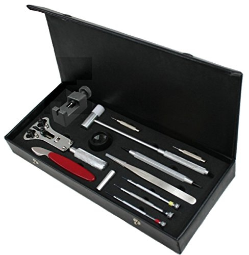 Uhrmacherwerkzeug Set S1 Deluxe MAGNUM S - Uhren öffnen, Batteriewechsel, Armbandkürzen etc