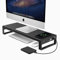 VAYDEER Monitor Stand with Wireless Charging,3 USB 3.0 Ports, 20W Type C Fast Charging, RGB Metal Computer Stand Riser for Desk,PC Screen Shelf for Office, Laptop, Computer,Printer up to 32 Inches