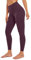 CRZ YOGA Butterluxe Damen High Waist Sport Leggings Blickdicht Yoga Leggins Sporthose Workout Gym Yogahose - 64cm Dunkellila 40