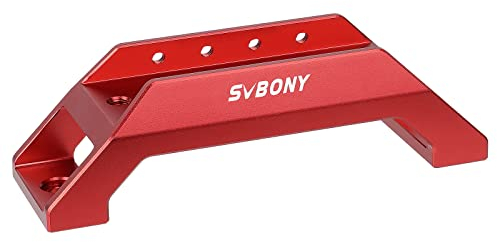 Svbony SV211 Schwalbenschwanzbasis, 135mm Teleskop Griffstange, Metallrefraktor Tragegriff, Montagehalterung für Sucherfernrohr Führungsfernrohr Installation