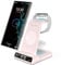 Wireless Charger for Samsung Galaxy S25 Ultra Watch 7 Ultra, Samsung Charger for Galaxy Watch 6 5, 3 in 1 Android Phone Charging Station for S24 Z Flip 6 Galaxy Buds Pro 2
