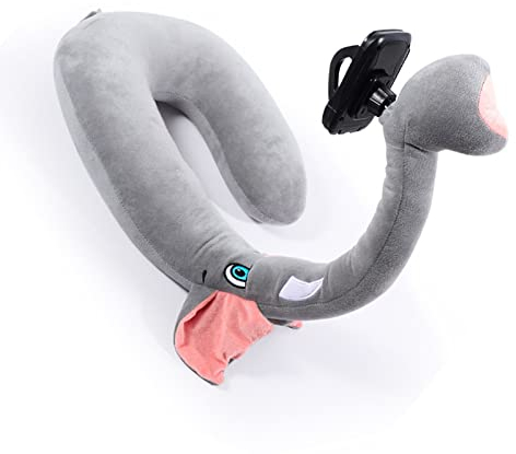 AMONIDA Flexibler Gerätehalter, um 360 Grad Drehbarer Nackenkissen-Telefonhalter mit Mehreren Winkeln, Flexibel für den Täglichen Gebrauch