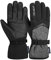 Reusch Moni R-TEX XT warme, wasserdichte, Winddichte und atmungsaktive Winterhandschuhe Fingerhandschuhe Skihandschuhe für Damen für ungehinderte Bewegungsfreiheit, schwarz/grau, 8,5
