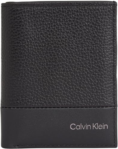 Calvin Klein Portefeuille Homme Anti-RFID, Noir (Ck Black), Taille Unique