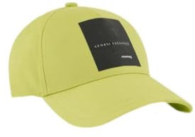 Armani Exchange Herren Limited Edition Mixmag Baseball Hat Baseballkappe, Gelb Pflaume, Einheitsgröße