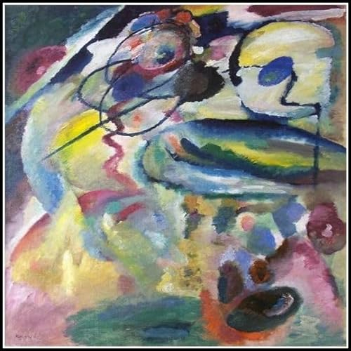 Wassily Kandinsky Bild Avec Cercles Gemälde von Wassily Kandinsky DIY 5D Diamant Malerei Kits DIY Kunst Handwerk für Home Wall Decor Geburtstagsgeschenke