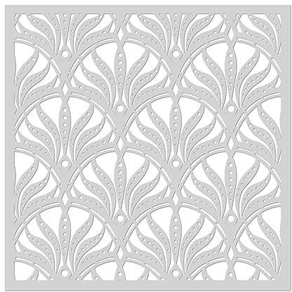 SA252 Art Deco Tanzende Licht-Schablone