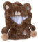 niannyyhouse 10 cm 20 cm Plüsch Puppe Kleidung Bär Schwein Katze Hoodie Overall Jacke Weich Gefüllte Plüsch Zubehör (A2, 10 cm), Beige