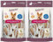 DOKAS - Kaninchenohren mit Fell getrocknet kurz 2er Pack (2 x 100g)