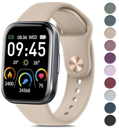 Wanme Cinturino Per Smartwatch Uaue T50S 1,85 /uaue T60 1.91 Orologio, 22mm Silicone Morbido Cinturini per IDW19/IDW13/IDW16/IDW18 Orologio