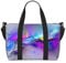 Vielseitige Handtasche mit Nordlichter-Malerei-Druck, für Reisen, handgehaltene Crossbody-Tasche für jeden Bedarf, Schwarz , Einheitsgröße