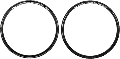 Kase 112 mm DIY-Adapter-Set wandelt konventionellen Schraubfilter in magnetisch um