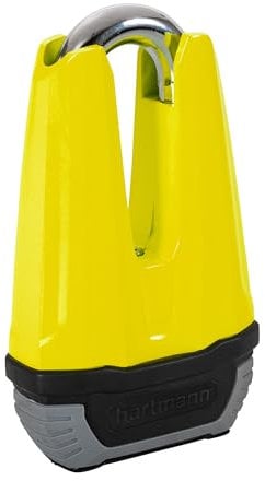 Hartmann Bügelschloss Für Bremsscheiben–Motorradschloss Mit Hoher Sicherheit, Robustes Bremsscheibenschloss Für Roller, Scooter Und E-Bikes, Diebstahlschutz Mit Schlüssel, Sicherheitsschloss