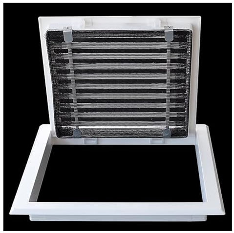 Griglia di Ventilazione Copertura Per Presa D'aria Di Ritorno/griglia Di Ventilazione Di Scarico, Dimensioni Di Apertura Griglia Quadrata Per Filtro Aria HVAC Per Parete O Soffitto(14 x 14 in (35 x 35