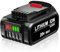 5.0Ah DCB200 18V Li-ion Replacement for DeWalt 18V Battery Compatible with DeWalt Battery DCB201 DCB202 DCB203 DCB204 DCB205 DCB206