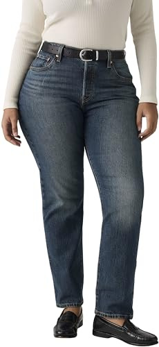 Levi's Damen Jeanshose 501 Curve High Rise, Straight Fit