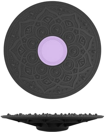 JurciCat 30cm Balance Board Gleichgewichtstrainer Für Erwachsene Balance Board Halbkugel Mit Rutschfestem Standfuß Für Yoga Gym Trainer zur Verbesserung des Gleichgewichts