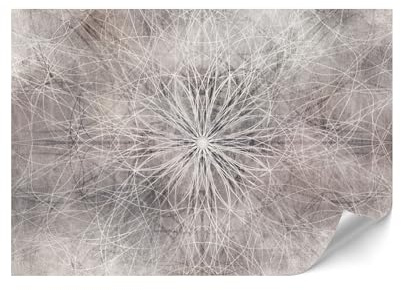 LUMASOUL Vlies Fototapete für Wohnzimmer 400x280 cm - Muster | Moderne Vliestapeten für Schlafzimmer Flur, Küche und Büro