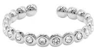 Heideman Ring Damen Inkar Edelstahl Zirkonia weiß filigran | Zartes Geschenk für Frauen oder Partnerin zum Valentinstag - minimalistisch, alltagstauglich und hautfreundlich