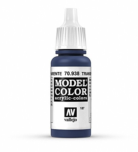 Vallejo, Model Color, Acrylfarbe, 17 ml Trans Blue