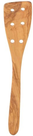 Olivewood Spatula W/Holes, 30Cm